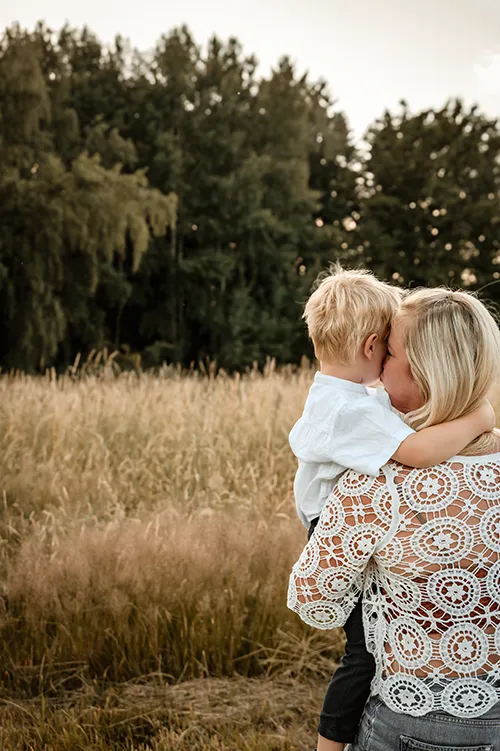 Familienfotoshooting im Sommer in Rossau